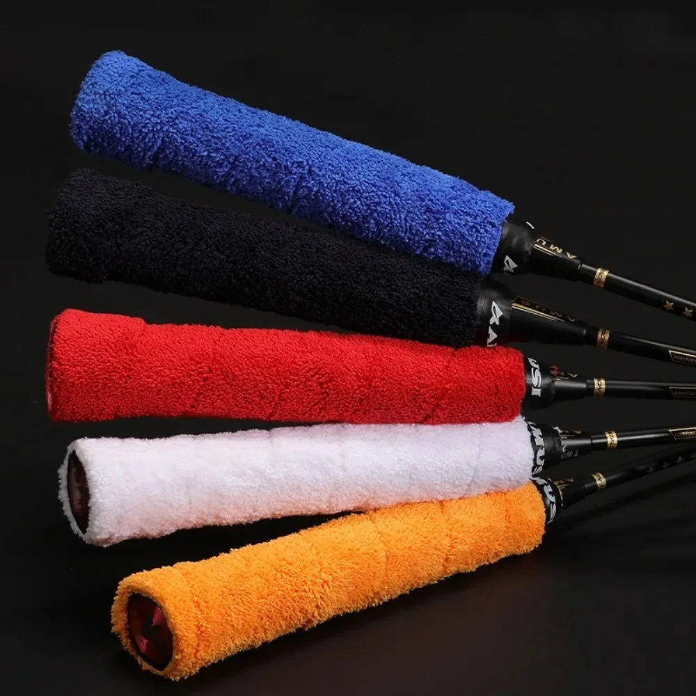 Badminton Smash - Pro zweetabsorberende overgrips katoenen handdoekgreeptape voor