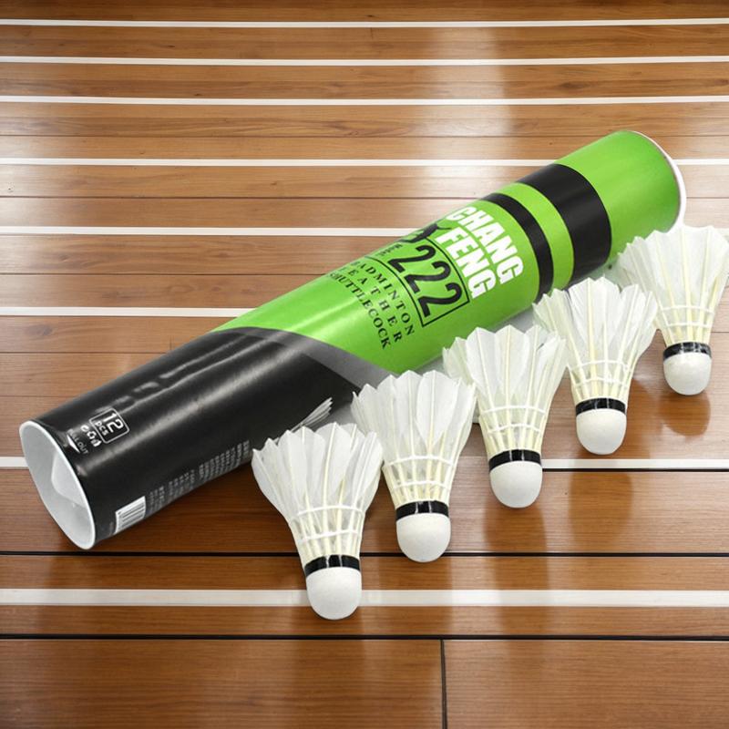 Badminton Victor - 12PC Duurzame Badminton Shuttle Duck Feather