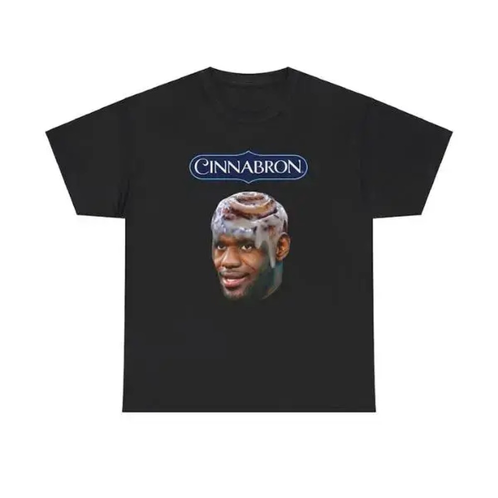 Badminton Meme - Cinnabron Lebron James Meme T-shirt, grappig