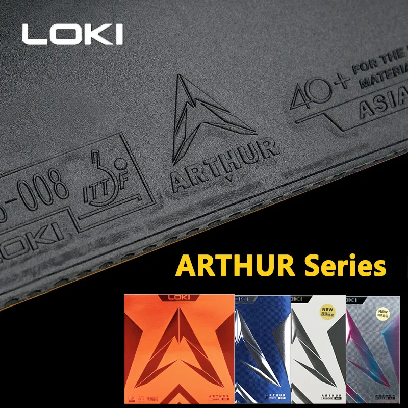 Badminton Europe - Originele Loki Arthur Europa/Asia China Tafeltennis