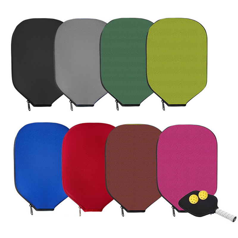 Racket Cover Bag - Neopreen Pickleball Paddle Cover met ritssluiting