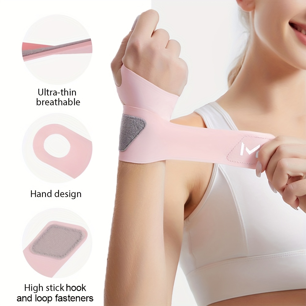 Badminton Smash - Ultradunne ademende polsbrace compressiebandage voor sport,