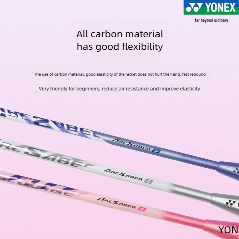 YONEX ARCSABER 8 badmintonrack - Yonex Racket Carbon recensie en prijs