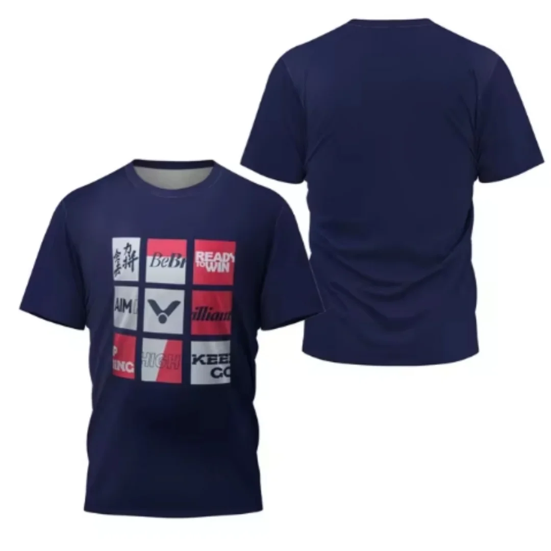 Laser Neon Print heren badmint - Badminton Victor recensie en prijs