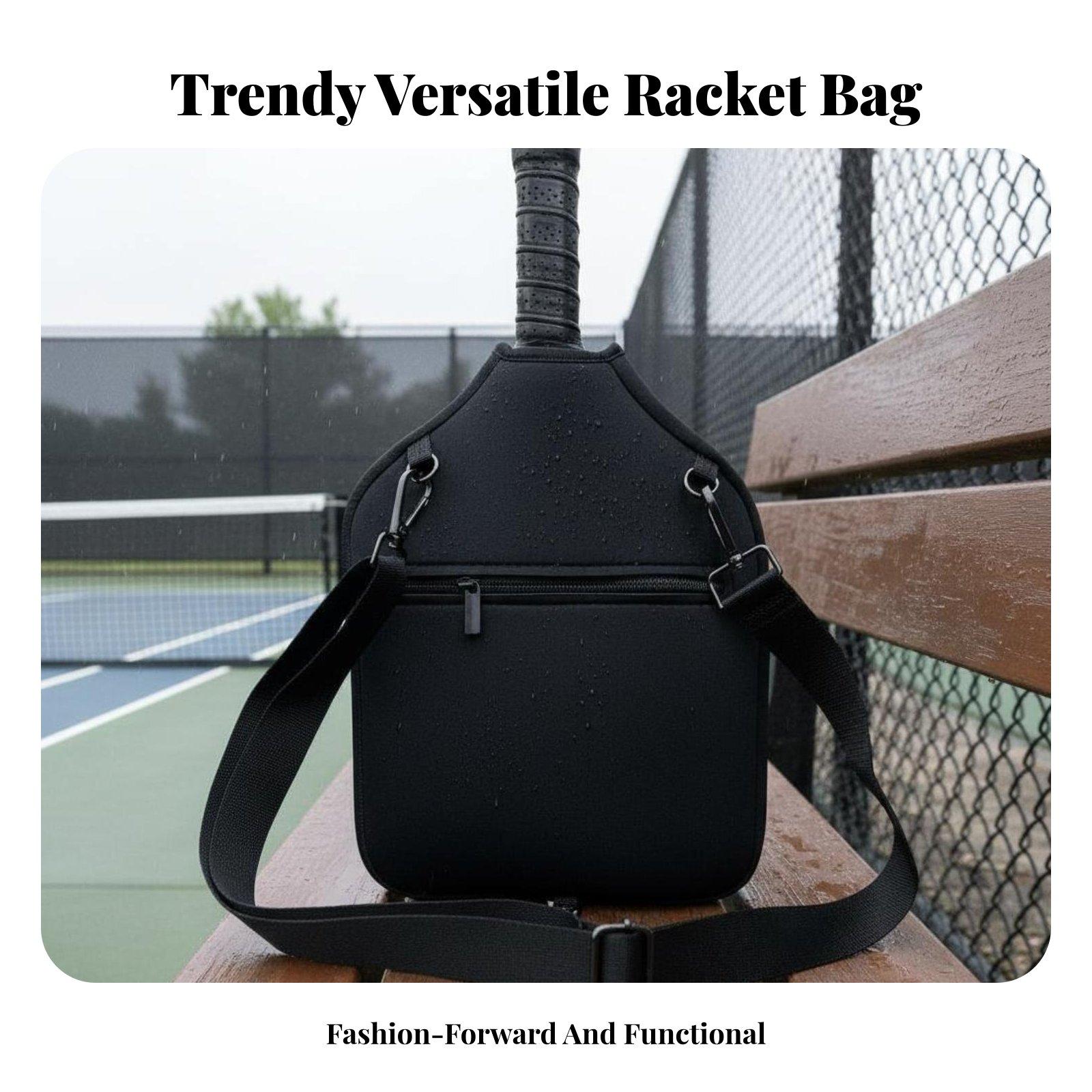Sportieve neopreen pickleball  - Racket Cover Bag recensie en prijs
