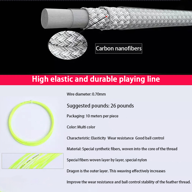 Badmintonsnaren PA-2055 Badmin - Badminton Yonex String recensie en prijs