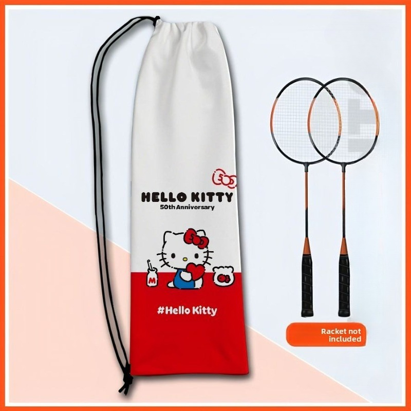 Leuke Hello Kitty 50e verjaard - Racket Cover Bag recensie en prijs