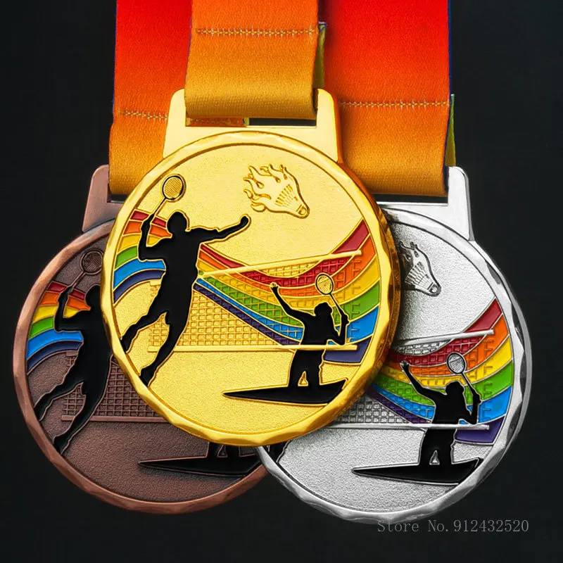 Op maat gemaakte nekmedaille s - Badminton Europe recensie en prijs