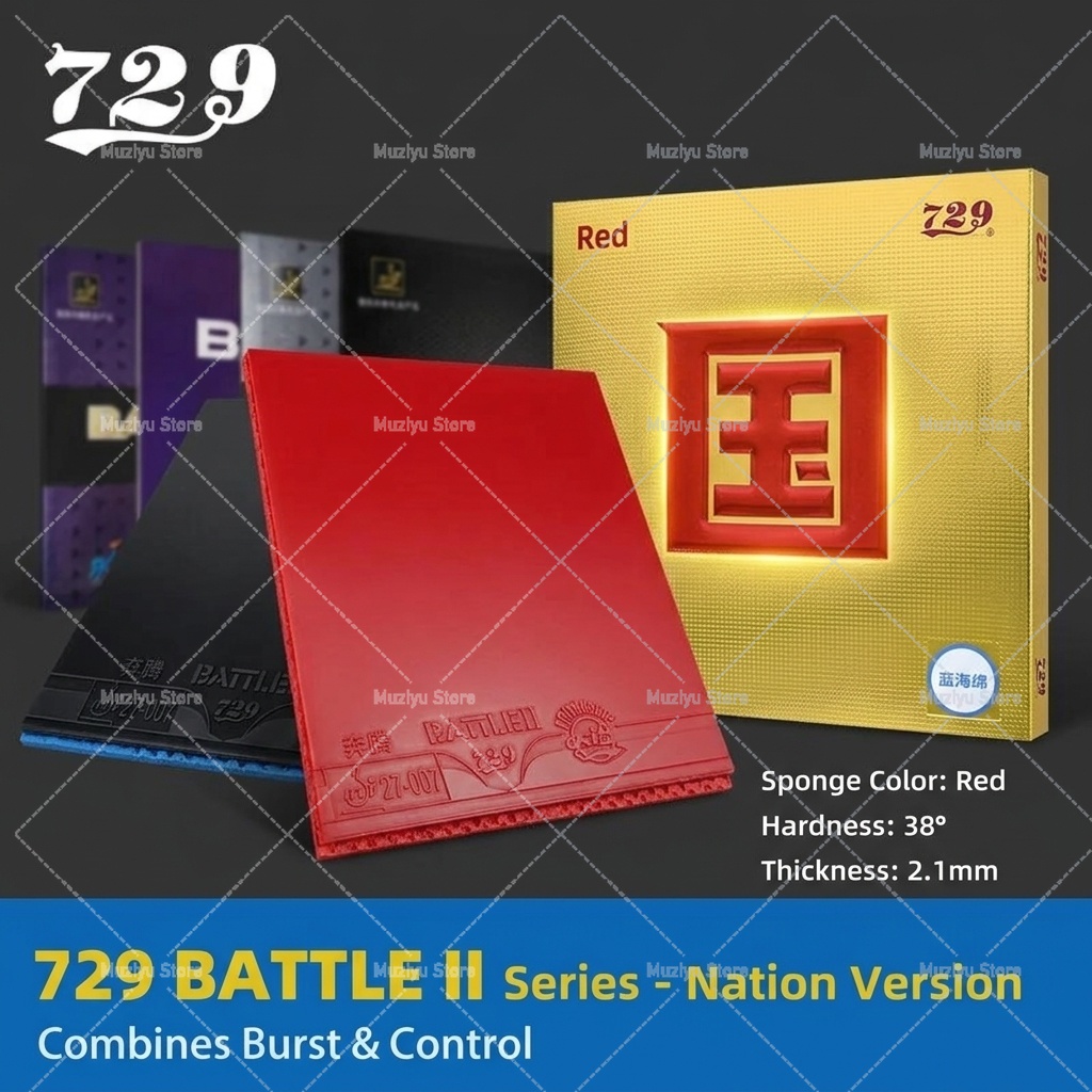 729 BATTLE 2 NATIONAL Blue Spo - Badminton Europe recensie en prijs