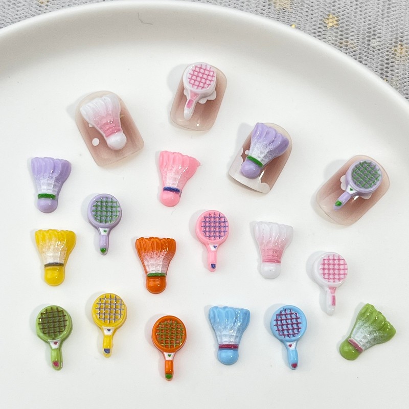 20 stuks 3D Mini Cartoon Gesim - Badminton Minion recensie en prijs