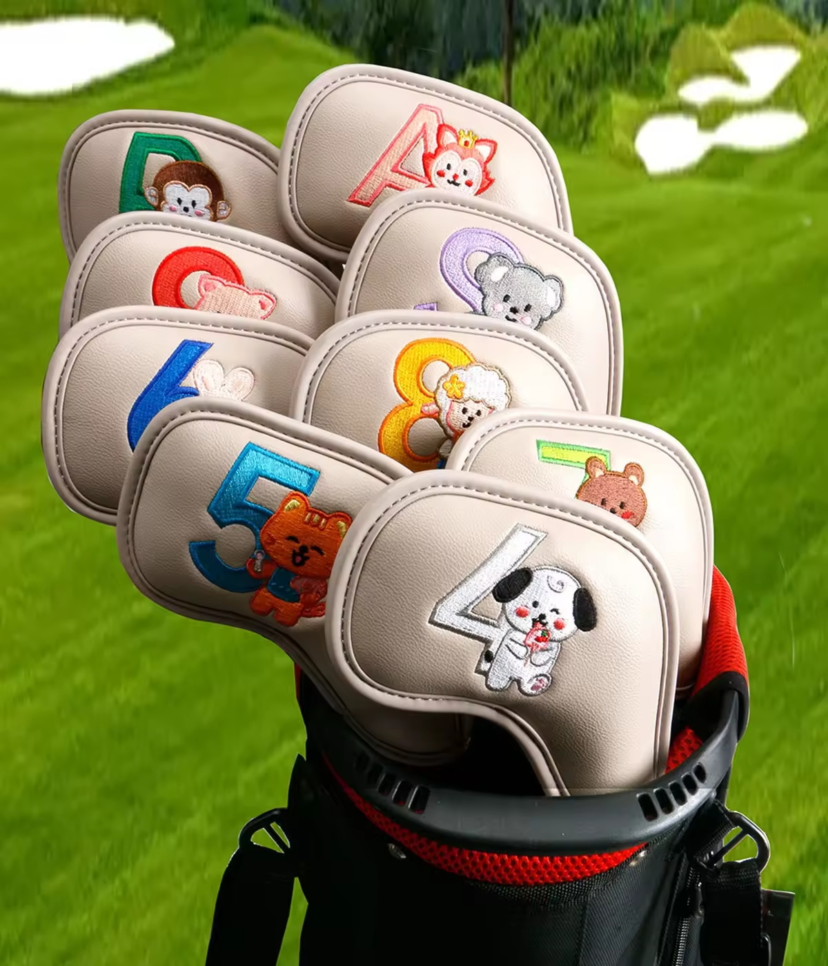 9 stuks schattige cartoon dier - Badminton Club recensie en prijs