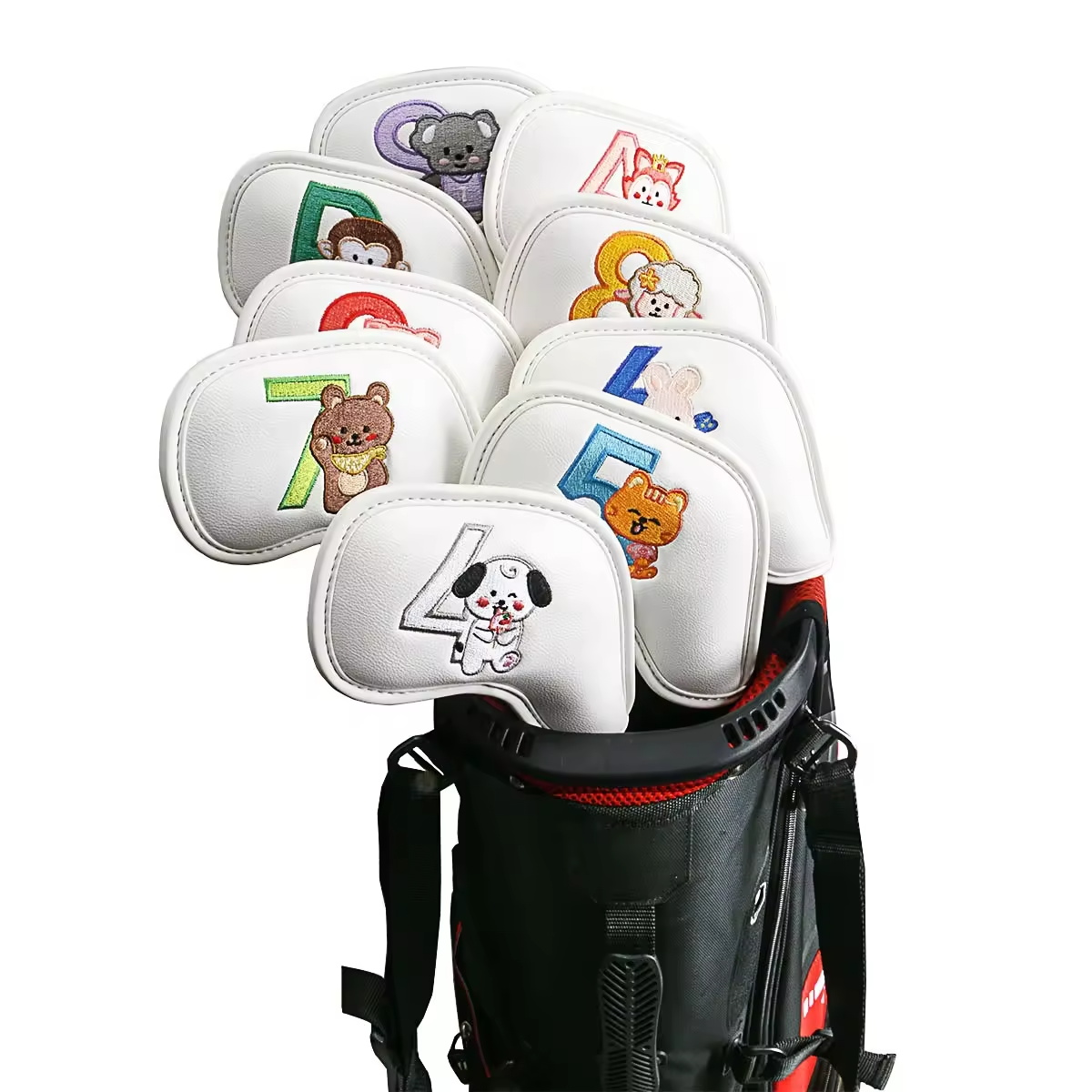 9 stuks schattige cartoon dier - Badminton Club recensie en prijs