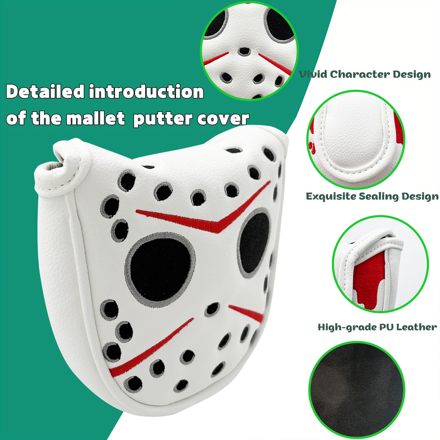 Putterhoezen Golf Putterhoes M - Badminton Club recensie en prijs